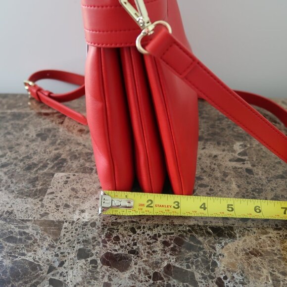 LOVE MOSCHINO BORSA PU ROSSO SATCHEL BAG - Picture 15 of 15